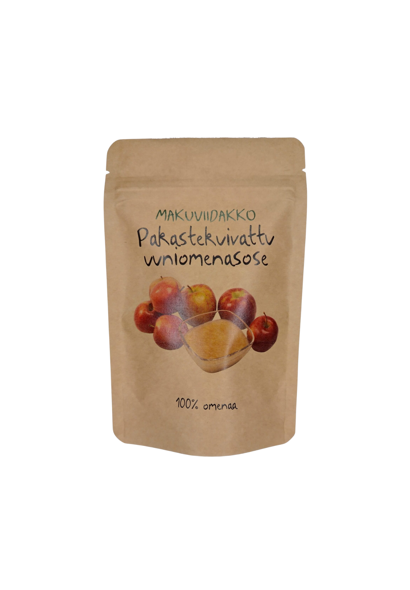 Pakastekuivattu uuniomenasose